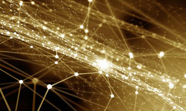 Bağlantılı çizgilerin arka plan