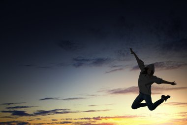 Dansçı kız olarak atlama