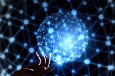 Medya dünya çapında teknoloji kavramı