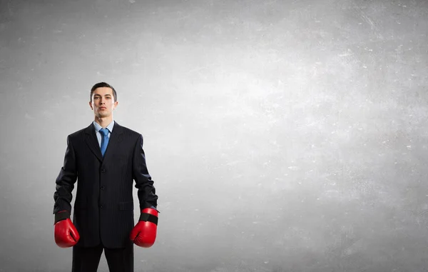 Ready to fight for success — Stock Photo, Image