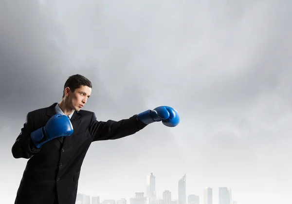 Ready to fight for success — Stock Photo, Image