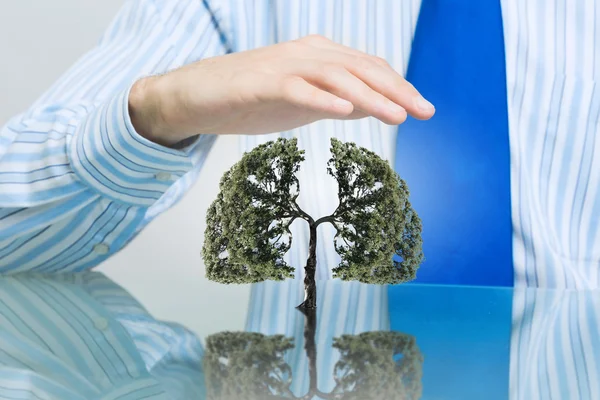 Protect our green life — Stock Photo, Image