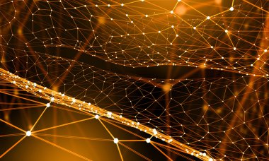 Bağlantılı çizgilerin arka plan