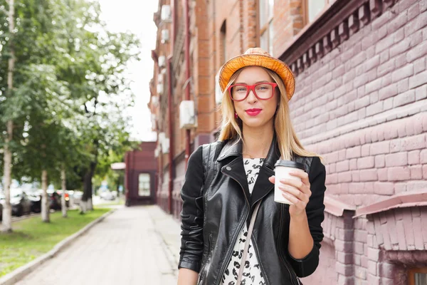 Sightseeing in touristic city — Stock Photo, Image