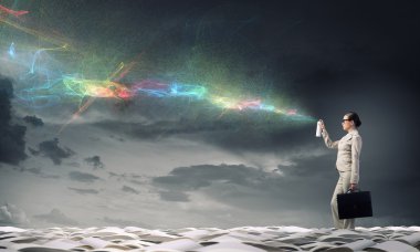 Kadın kullanım boya sprey