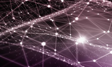 Bağlantılı çizgilerin arka plan