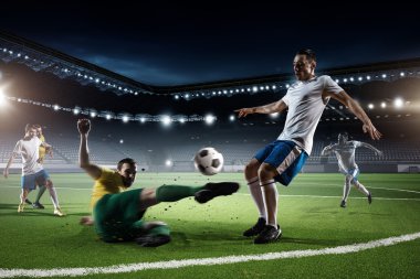 Futbol oyunu eylem
