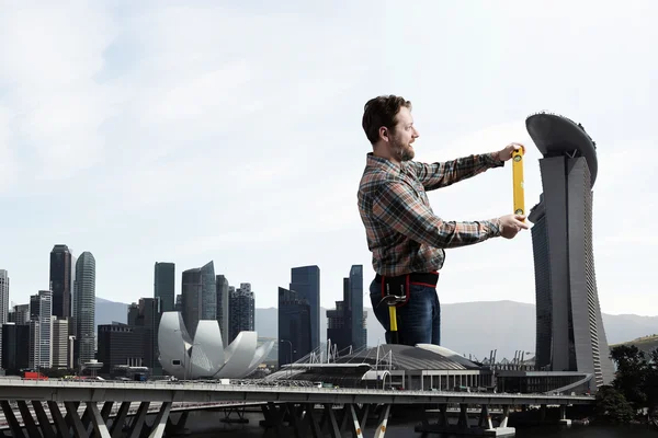 Volwassen ingenieur man — Stockfoto