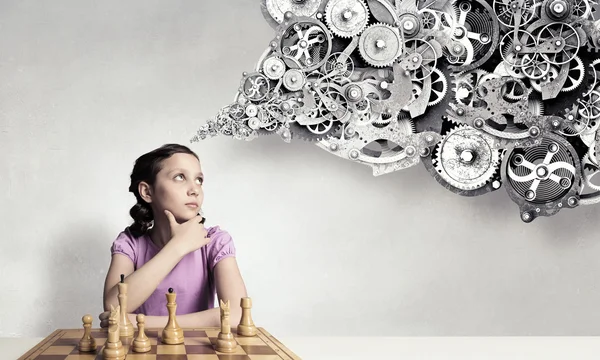 Chess game for clever mind — Stock Photo, Image