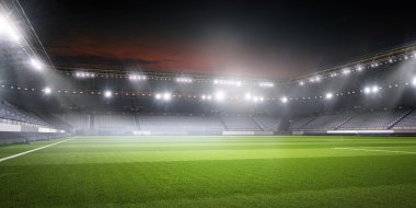 Futbol Stadyumu ışıkları