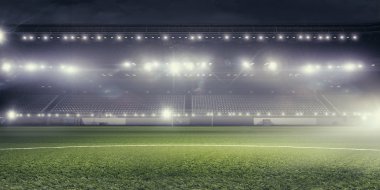 Futbol Stadyumu ışıkları