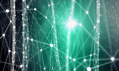 Bağlantılı çizgilerin arka plan