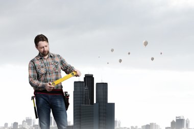 Yetişkin mühendis adam