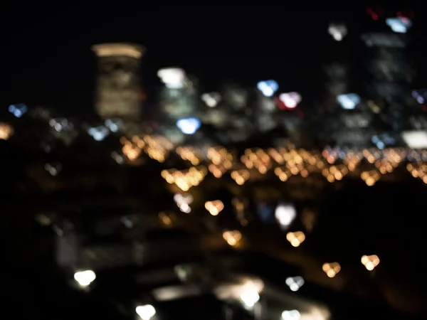야간 도시 생활 — 스톡 사진