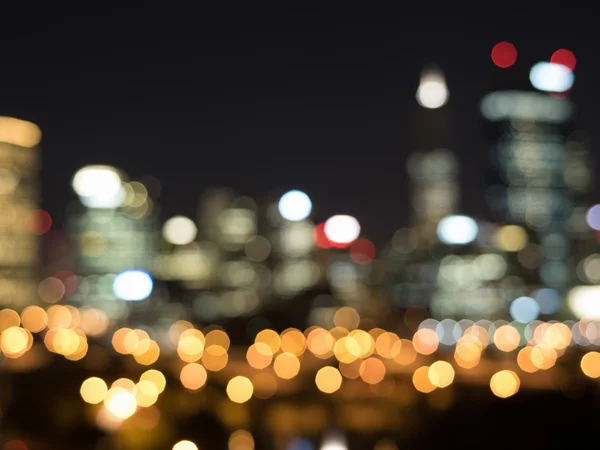 Nachtleven van de stad — Stockfoto