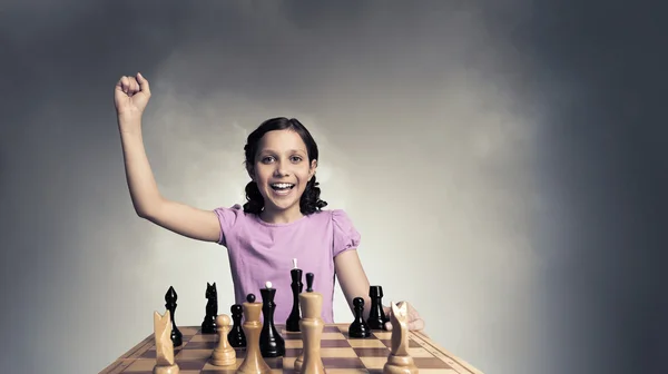 Jogo de xadrez para a mente inteligente — Fotografia de Stock