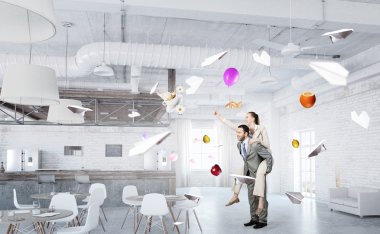 Ofiste zorla sahip iş adamları