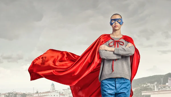 Lei è super donna. — Foto Stock