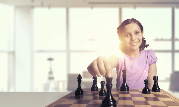 Gioco di scacchi per mente intelligente — Foto Stock