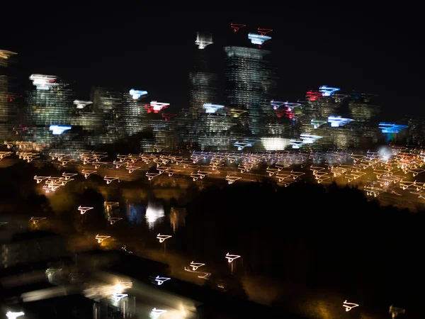 Vida nocturna de ciudad — Foto de Stock