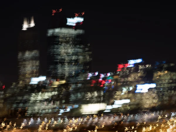 Nachtleven van de stad — Stockfoto