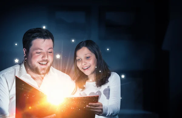 Stunder av familjen samhörighet — Stockfoto