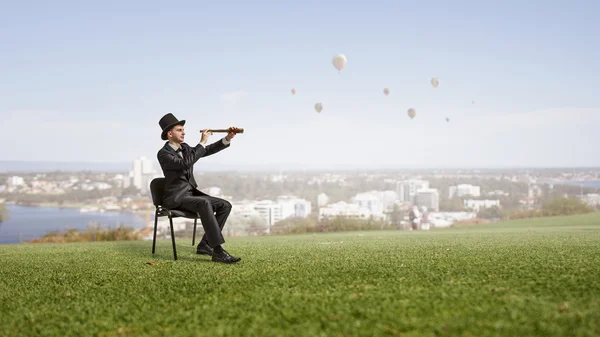 Searching for perspectives — Stock Photo, Image