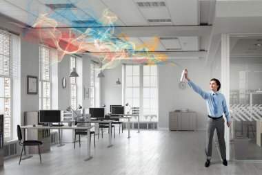 Aerosol ile işadamı olabilir