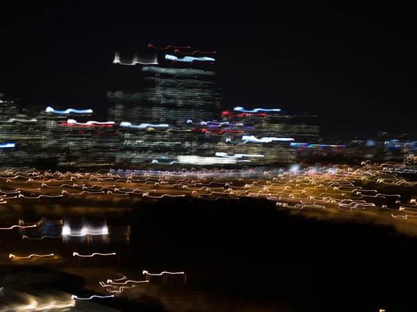 Gece şehir hayatı — Stok fotoğraf