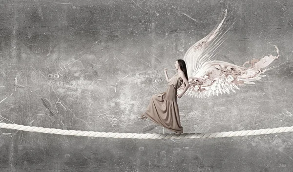 Красавица-ангел — стоковое фото