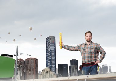 Yetişkin mühendis adam