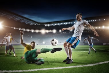Futbol oyunu eylem