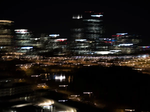 Nachtleben in der Stadt — Stockfoto