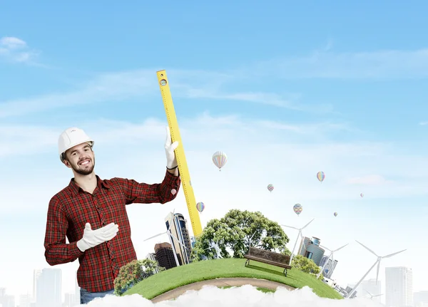 Joven ingeniero hombre — Foto de Stock