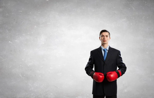 Ready to fight for success — Stock Photo, Image