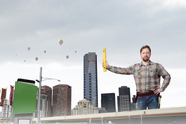 Yetişkin mühendis adam