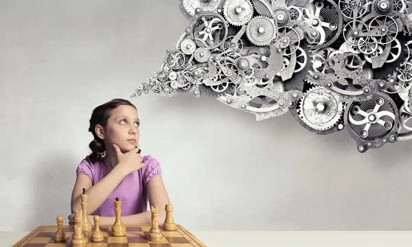 Chess game for clever mind — Stock Photo, Image