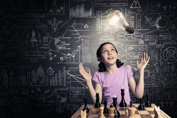 Chess game for clever mind — Stock Photo, Image