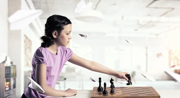 Jeu d'échecs pour esprit intelligent — Photo