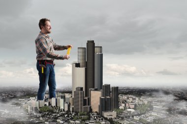 Yetişkin mühendis adam