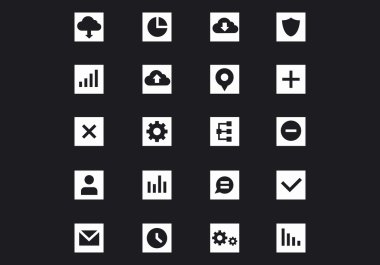 Tample tasarım simgeler