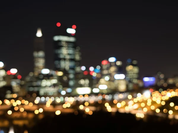 Gece şehir hayatı — Stok fotoğraf