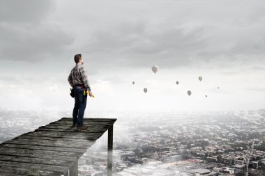 Yetişkin mühendis adam