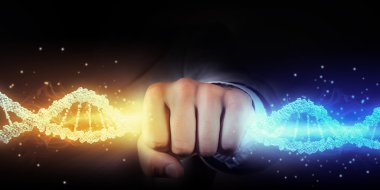 Adamı yakalamak ışık akışı