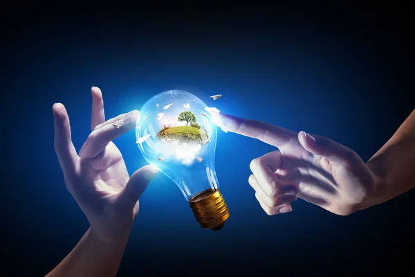 Concept of electric energy — Stock Photo, Image