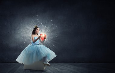 O şirin Prenses. Karışık teknik