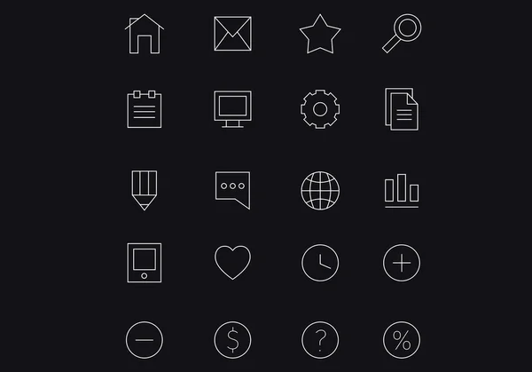 Icons design tample — Stock Photo, Image