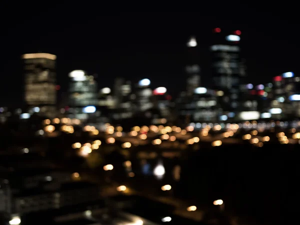 Stadens nattliv. blandteknik — Stockfoto