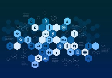 Nanoteknoloji tıp kavramı. Karışık teknik