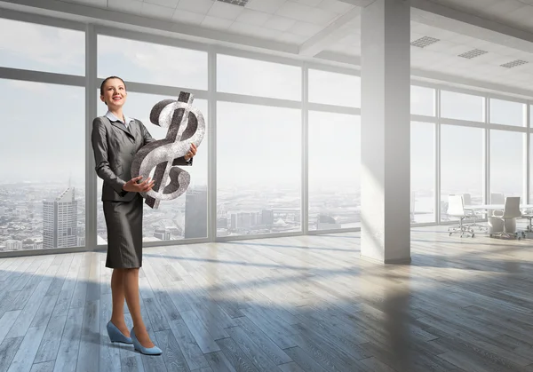 Ihr großer Zinssatz. Gemischte Medien — Stockfoto